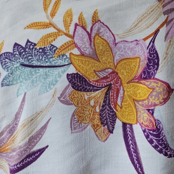 City Chic floral v-neck short sleeve dress 18w. EUC - Picture 7 of 11